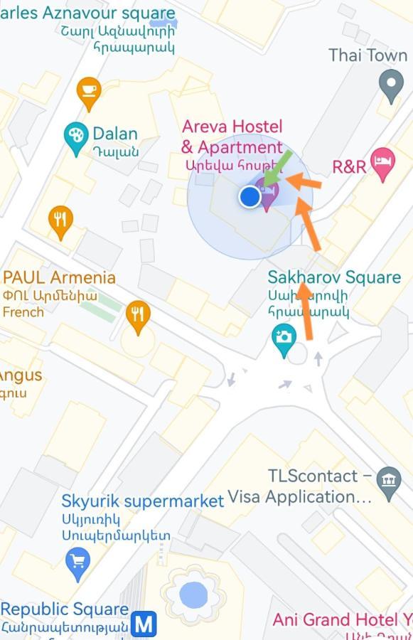 Arevahostel&Apartment Jereván Kültér fotó